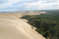 The Largest mobile sand dunes in the southern hemisphere